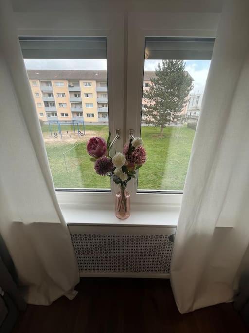 Familienwohnung Neben Dem See,Messe Und Europapark Оффенбург Екстер'єр фото